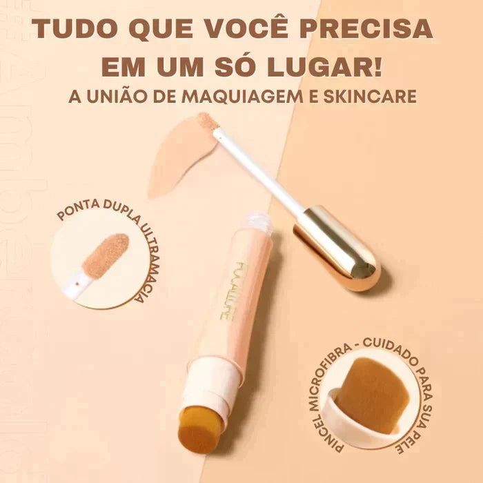 Base Femitta Focallure® 2 em 1 Bálsamo Hidratante com Cobertura Natural | Davorah