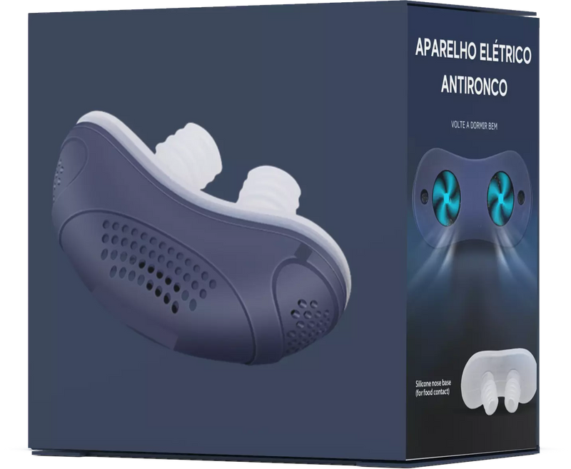 Anti Ronco Elétrico Recarregável para Mais Conforto Durante o Sono | Davorah