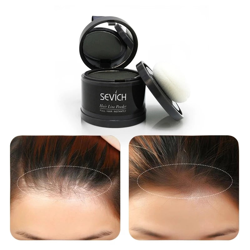 Maquiagem de Cabelo Sevích® Cobertura para Calvície e Fios Brancos À Prova d'Água | Davorah