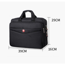 Bolsa pasta transversal alça de mão feminina masculina executiva notebook livros p/professor