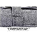 Bolsa pasta transversal alça de mão feminina masculina executiva notebook livros p/professor