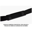 Bolsa pasta transversal alça de mão feminina masculina executiva notebook livros p/professor