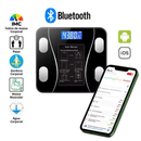 Balança Bioimpedância Corporal APP Bluetooth Suporta até 180 kg-envio imediato