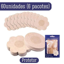 60 Adesivos Protetor de Mamilo Hipoalergênico | Tapa Seios Invisível 30 Pares | Davorah